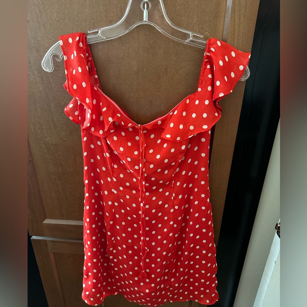 Tularosa red dress